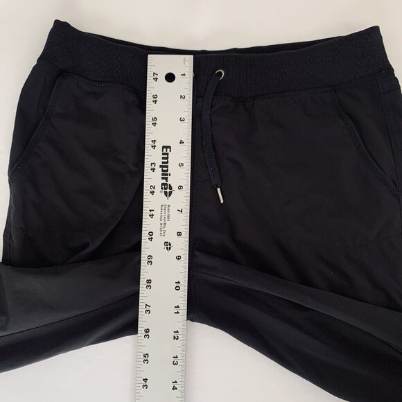 Athleta Jogger Pants Black Women 6 Stretch Waist Pockets Workout Athletic Gym - Picture 7 of 11